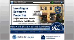 Desktop Screenshot of destatehousing.com